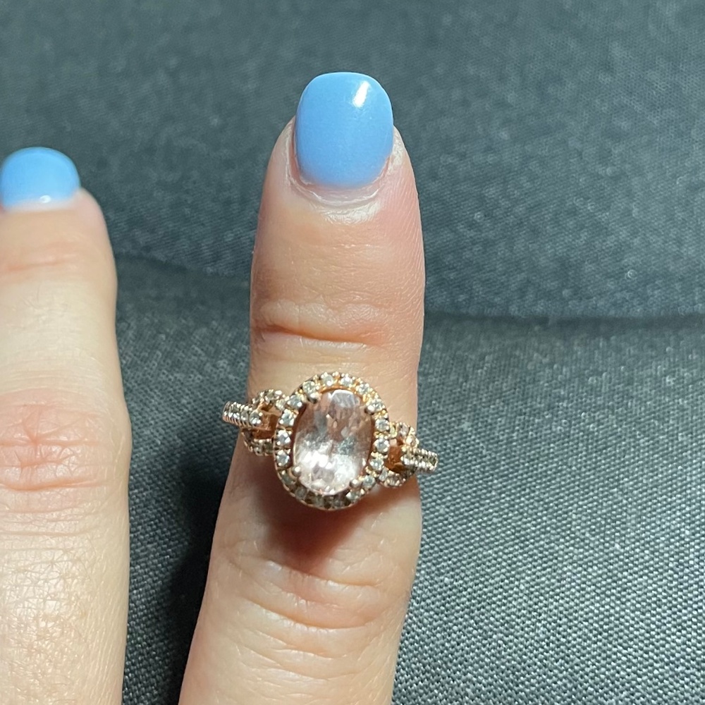 Morganite Ring